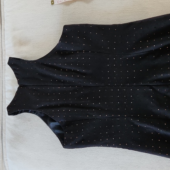 Laundry by Shelli Segal Black Cocktail Dress Sz 4 - Picture 7 of 7